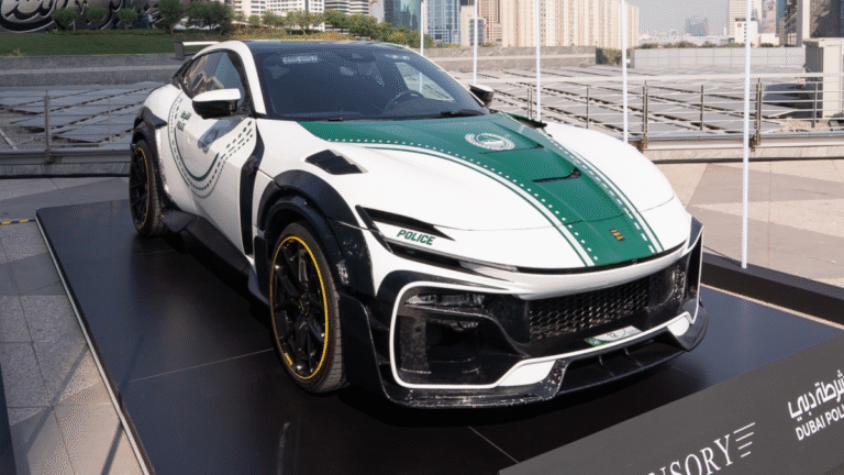 Dubai’s New Ferrari Police Car Looks Like Something From a Movie