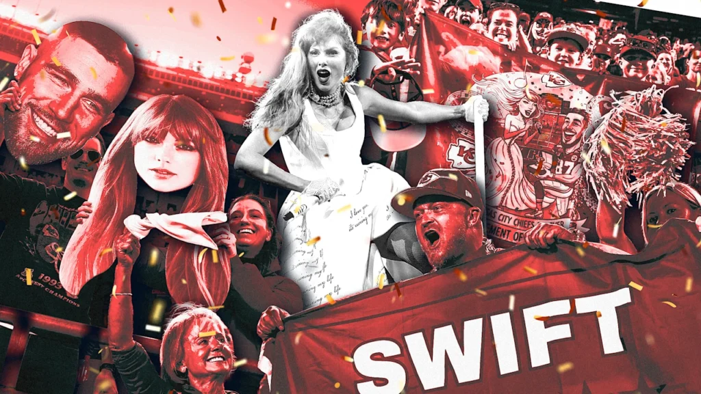 How Taylor Swift is turning the NFL’s mass-media machine into a a pipeline for new male fans
