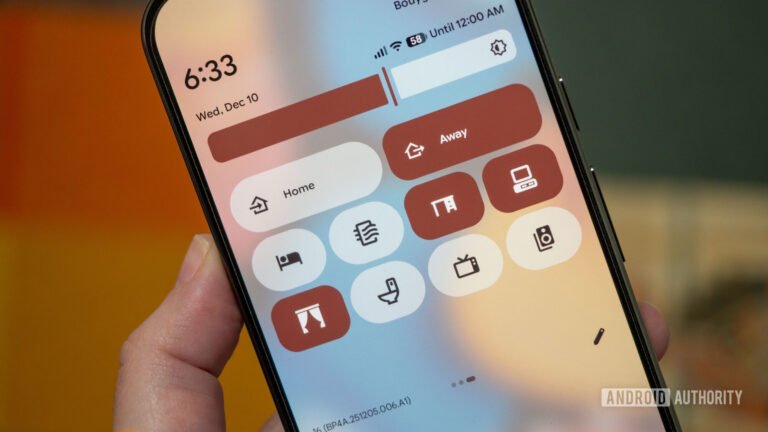 How I turned Android 16’s Quick Settings into my smart home control center