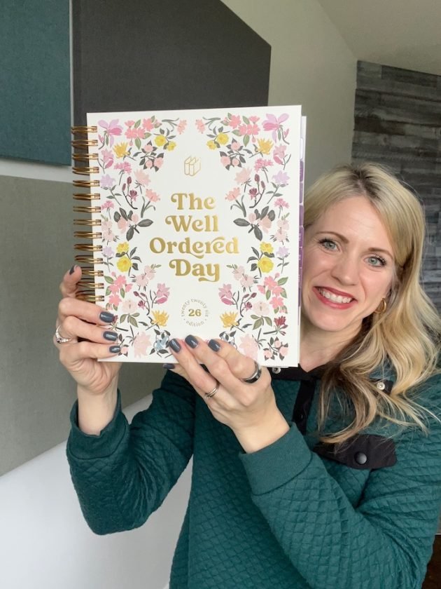 Save 25% Off The Well Ordered Day Planner!