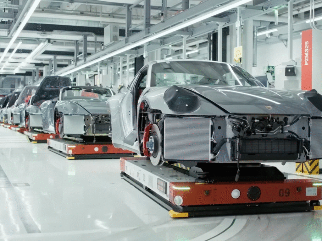 Inside the Factory That Has Built Porsche's Iconic Sports Car For Decades