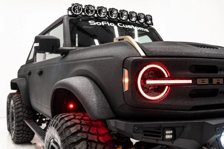 This Ford Bronco 6x6 Pickup Is the Wildest Custom Build You Can Actually Buy