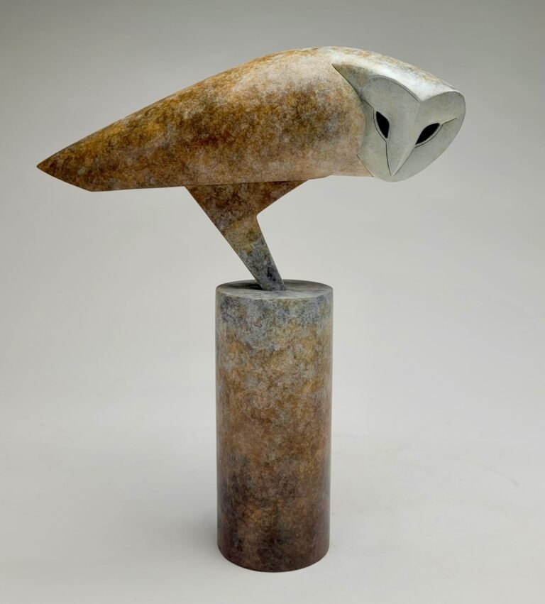 Anthony Theakston Sculpts a Spirited Flock of Bronze and Ceramic Birds