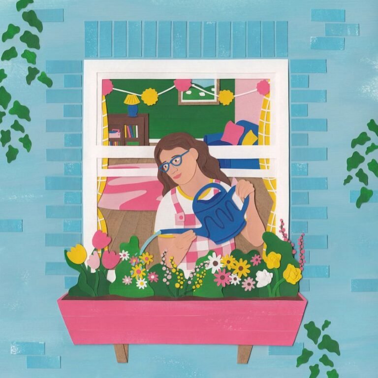 A Cut Above: Chloe Isteed's collage illustrations