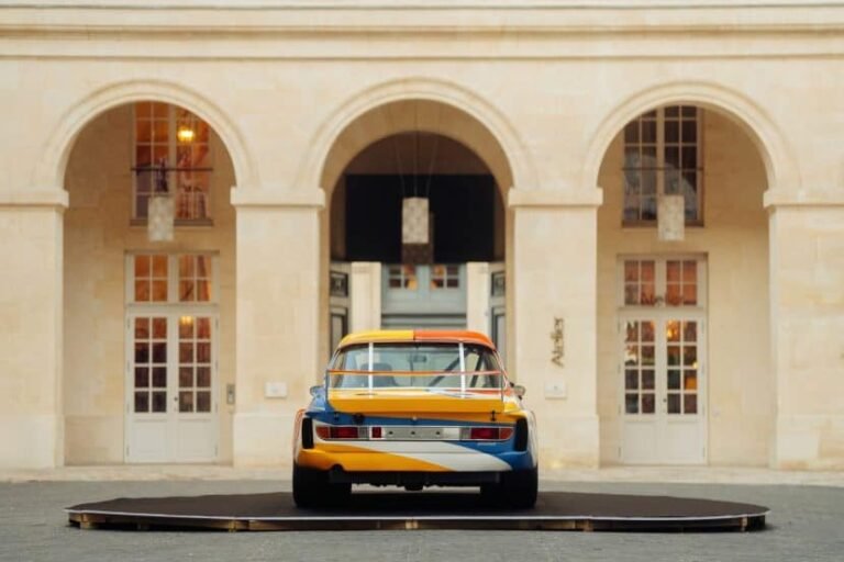 The Original BMW Art Car Visits Paris For Special Display