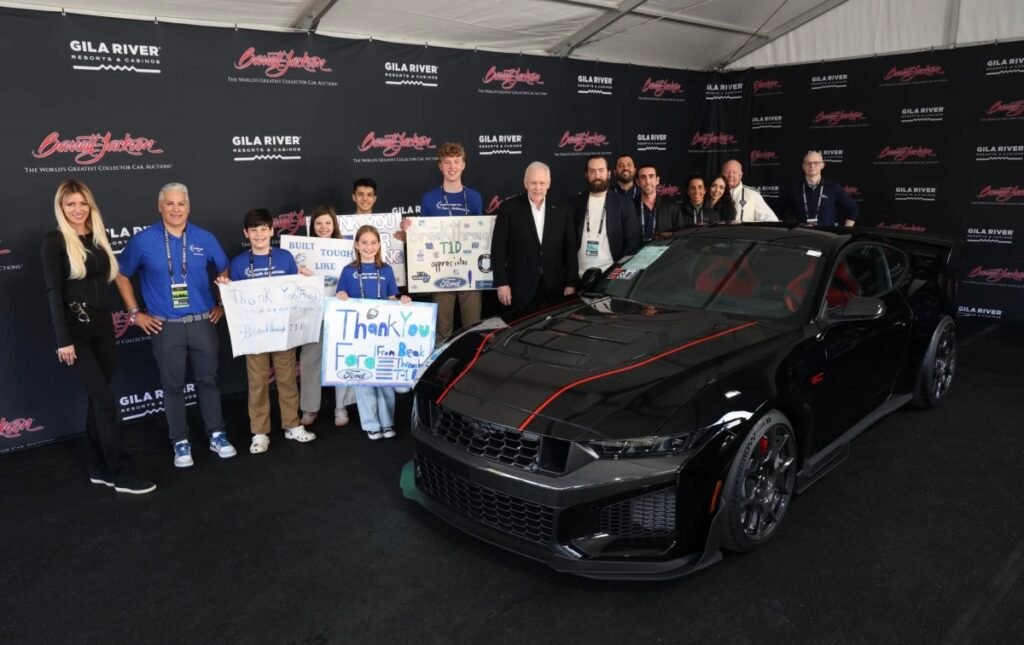 First-Ever Ford Mustang Dark Horse SC Sells for $1.25 Million