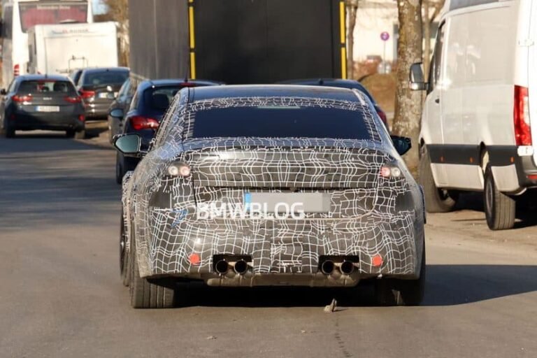 2028 BMW M3 G84 Spied With Bulging Fenders But No M Mirrors