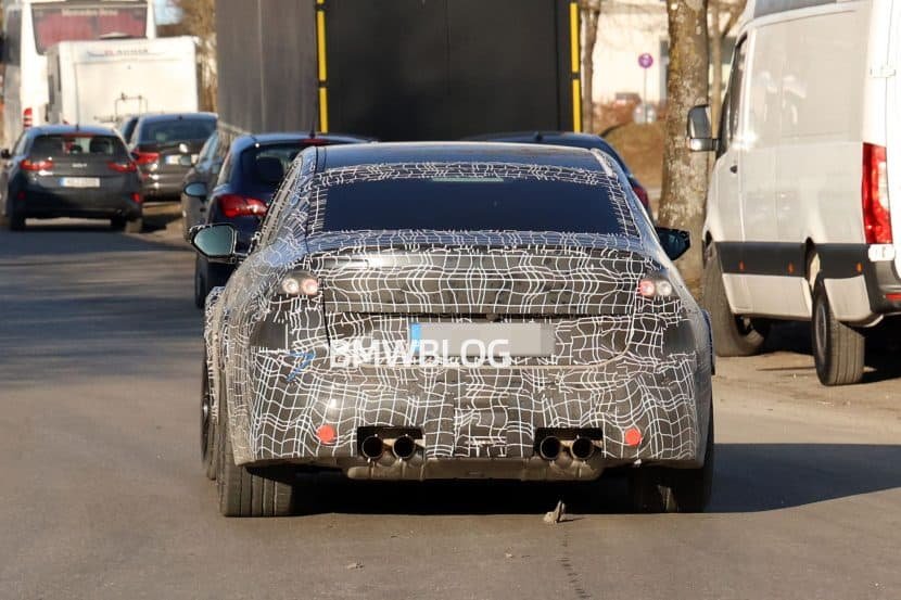 2028 BMW M3 G84 Spied With Bulging Fenders But No M Mirrors