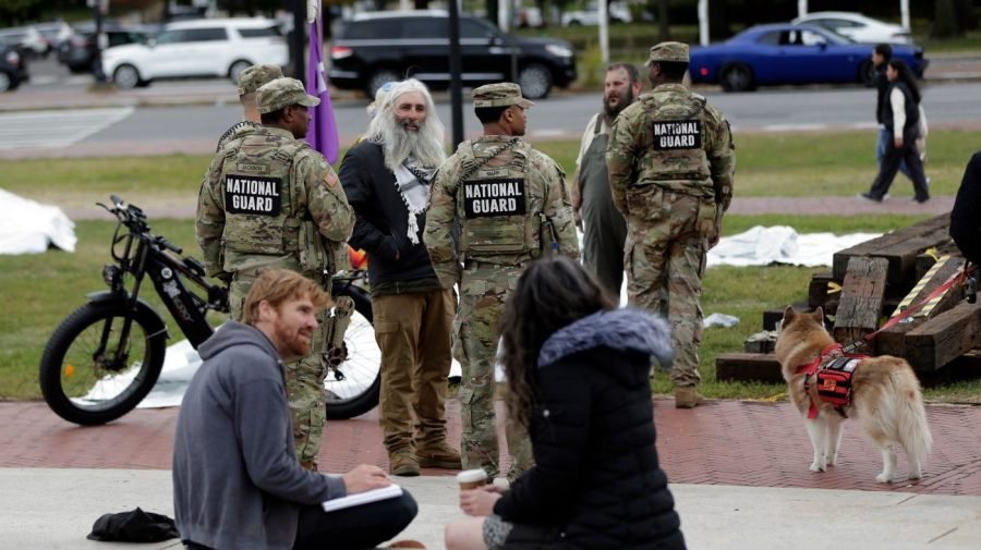 Trump's deployment of National Guard costs taxpayers nearly $500 million, CBO says