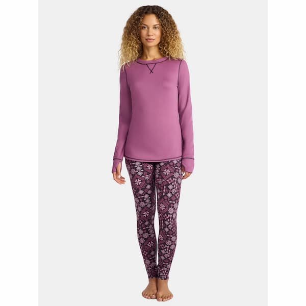 ClimateRight by Cuddl Duds Women’s Top and Leggings Set only $10, plus more!