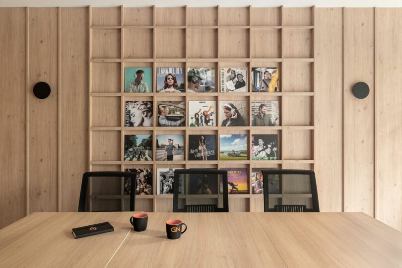This Office in Poland Fuses Scandinavian Design and Acoustic Performance