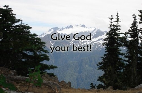 Giving God Your Best – Exodus 39:1