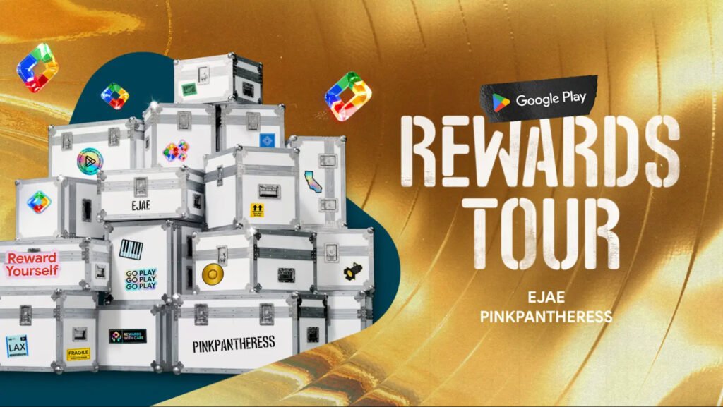Google Play Rewards goes on tour, offers up musical perks and artist merch
