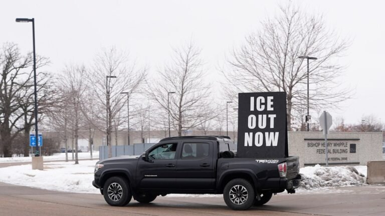 Tensions flare in Minnesota days after ICE shooting