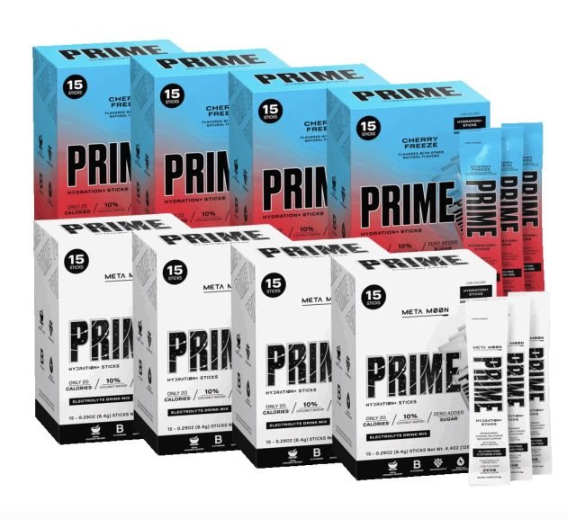 *HOT* Prime Hydration+ Sticks, 120 count only $29.99 shipped!