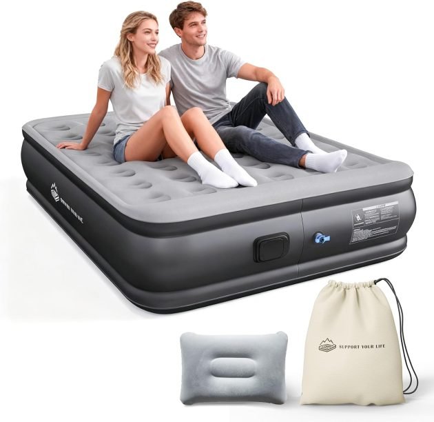Queen Air Mattress with Built in Pump only $39.99 shipped!