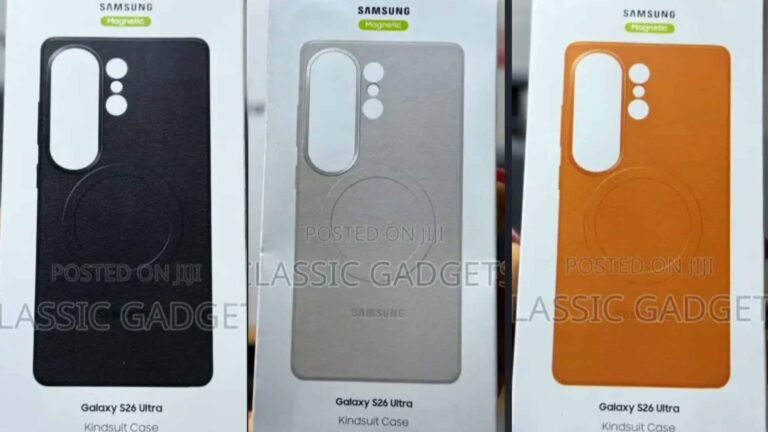 Here’s an early look at Samsung’s premium cases for the Galaxy S26 Ultra