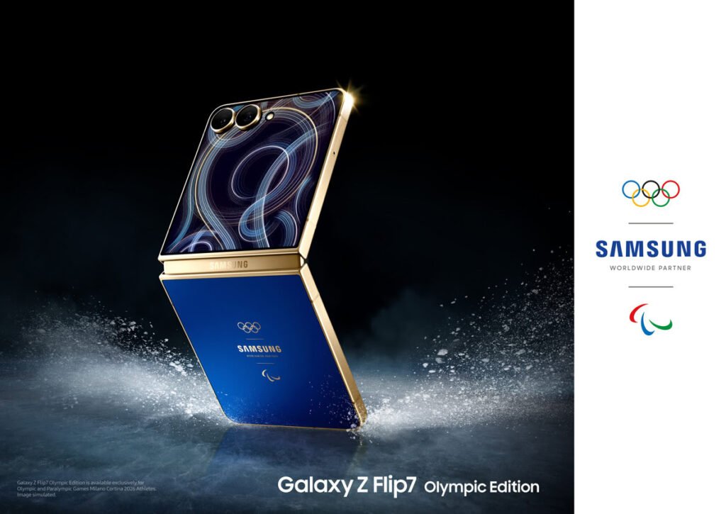 Samsung Unveils Galaxy Z Flip 7 Olympic Edition — But You Can’t Buy It