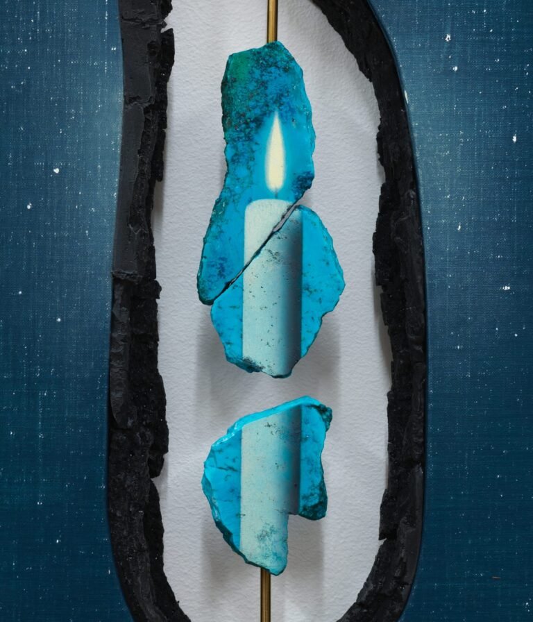 Dabin Ahn Lingers in Loss in a Mournful Series of Sculptural Paintings