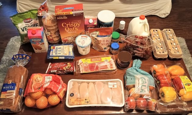 Brigette’s $85 Grocery Shopping Trip and Weekly Menu Plan for 6!