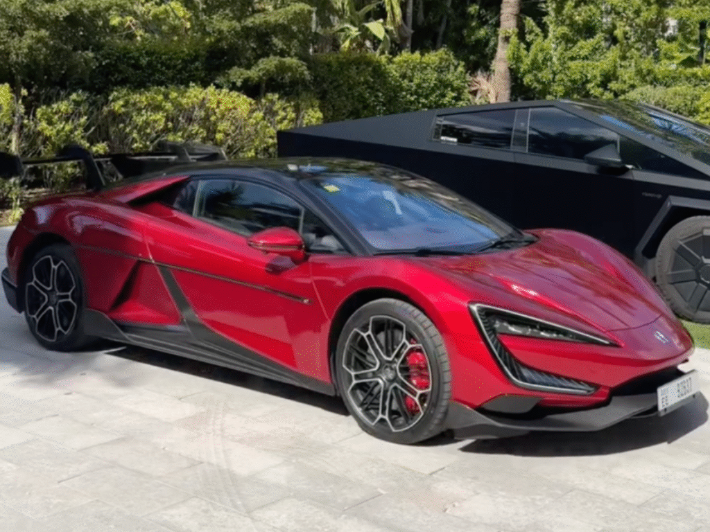 A 3,000-HP Chinese Electric Hypercar Just Showed Up in the US