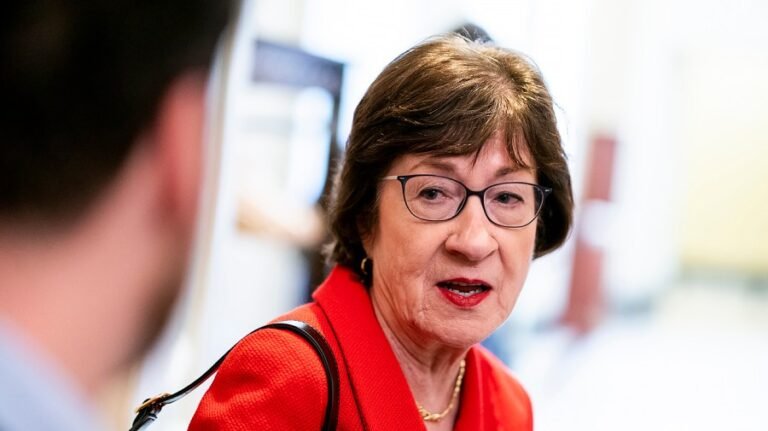 Collins declines to call for Noem’s ouster amid talks on ICE operations