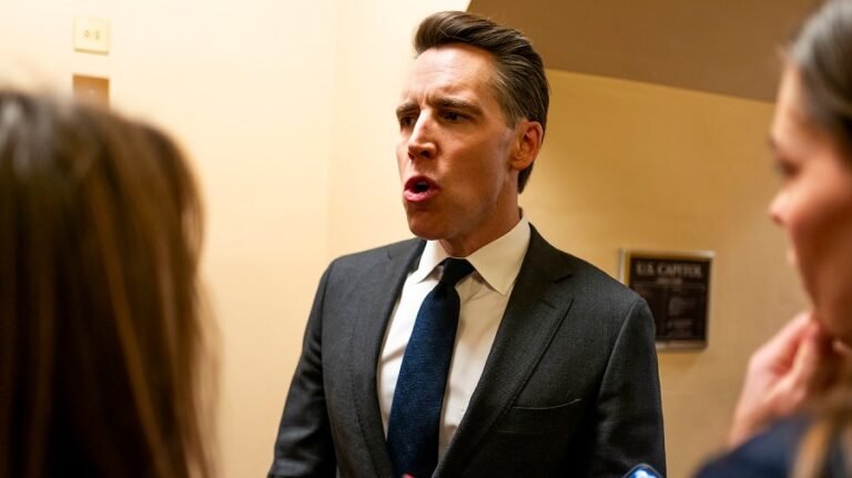 Hawley changes stance on war powers resolution after Trump backlash