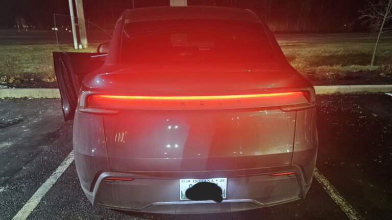 Tesla Model Y Juniper's Taillights Are So Confusing A Cop Thought They Were Broken