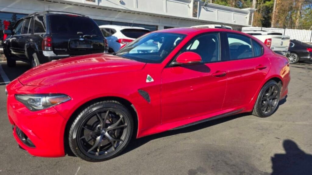 You Could Buy This Alfa Romeo Giulia Quadrifoglio For Less Than The Cost Of A New Honda Civic