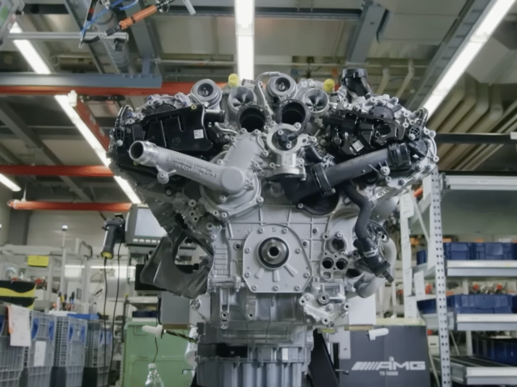 Inside Mercedes-AMG’s Factory Still Building Twin-Turbo V8s by Hand