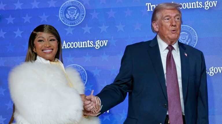 Nicki Minaj says she's probably Trump's 'number one fan'