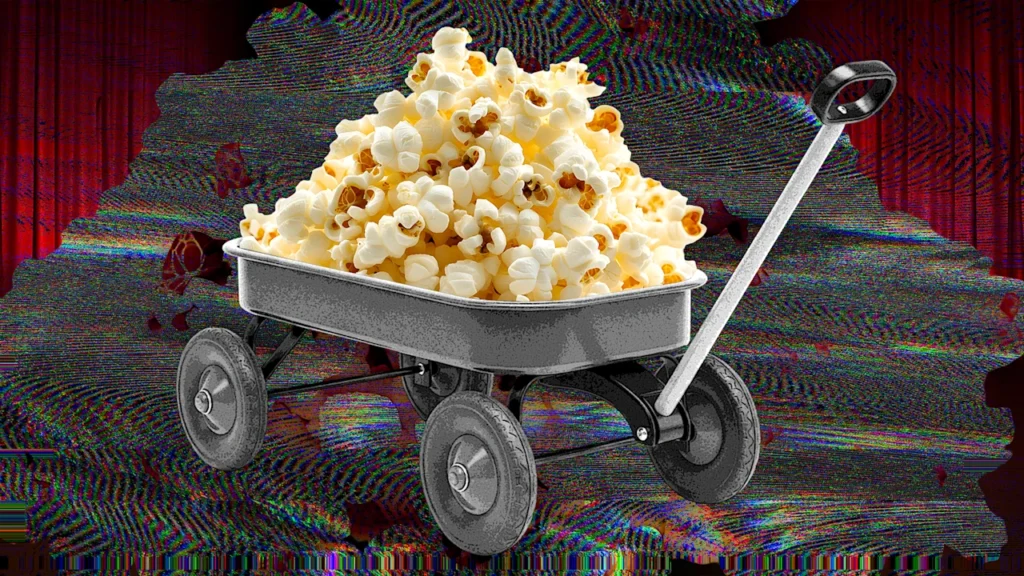 Cinemark will fill almost anything with popcorn this weekend—but there’s a catch