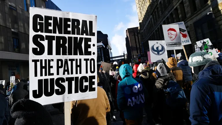 No working, no shopping: Thousands of people hit the Trump administration where it hurts