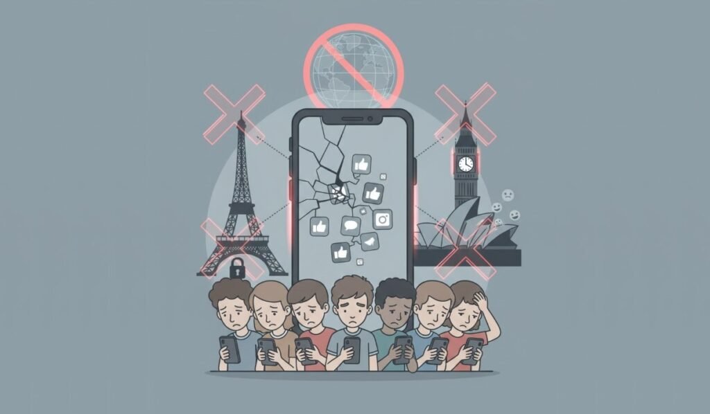 Teen Social Media Ban Goes Global: France & the UK are Following Australia