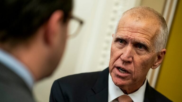 Tillis doubles down on pledge to oppose Trump Fed nominees