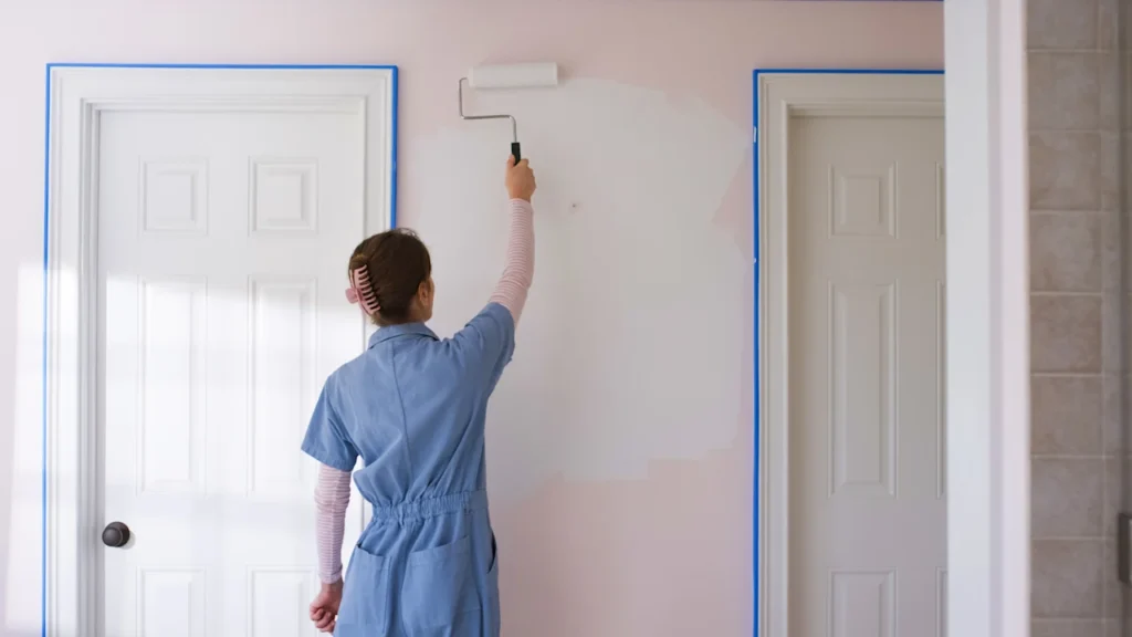 This paint acts like a dehumidifier for your walls