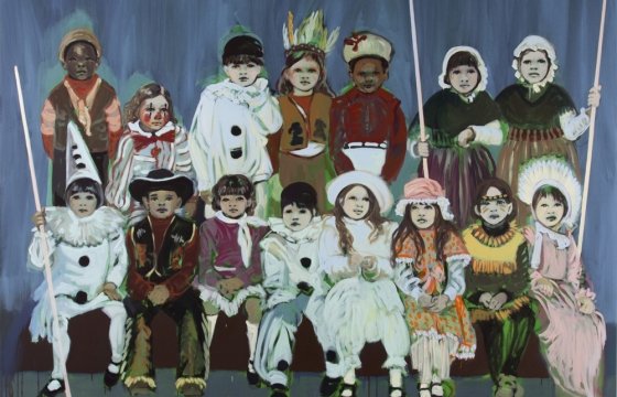 Claire Tabouret "Weaving Waters, Weaving Gestures" @ Voorlinden Museum, Wassenaar, The Netherlands