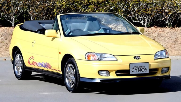 Toyota Brings Back A Convertible You Probably Forgot Ever Existed