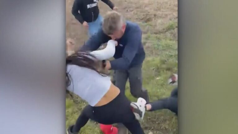 Man charged with assault after fight with students during anti-ICE protest in Texas