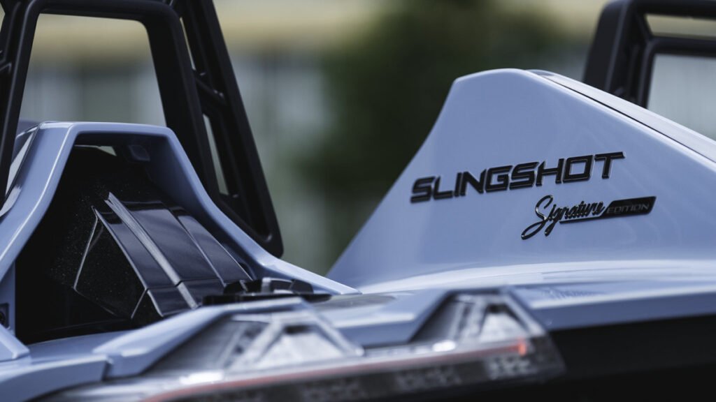 2026 Polaris Slingshot Signature Edition Makes Bare-Bones Three-Wheeling a Luxury Experience