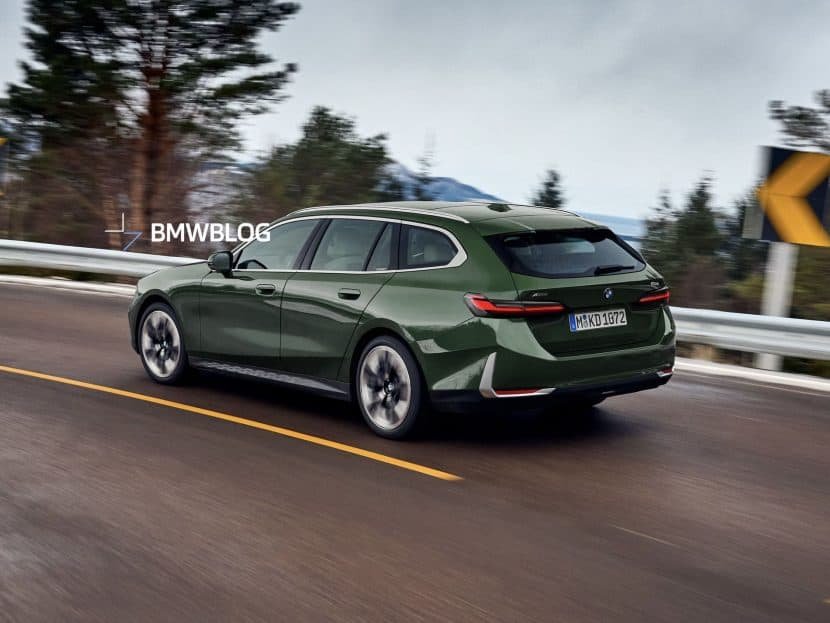 2027 BMW 5 Series Rendering Adds A Neue Klasse Touch To The Base Model