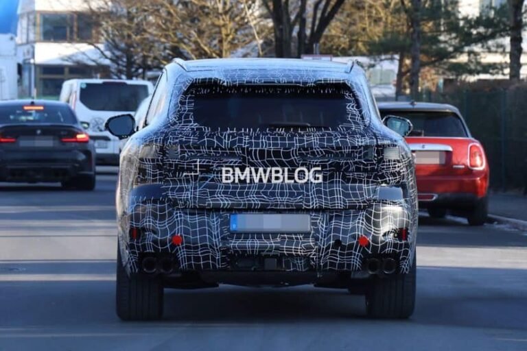 2027 BMW X5 M60: V8 Engine Hints Emerge from Latest Prototypes