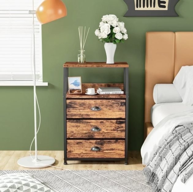 *HOT* 3-Drawer Night Stand only $17.99!