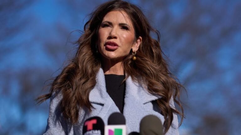 Noem dismisses criticism of 'right people' voting for 'right leaders' remark