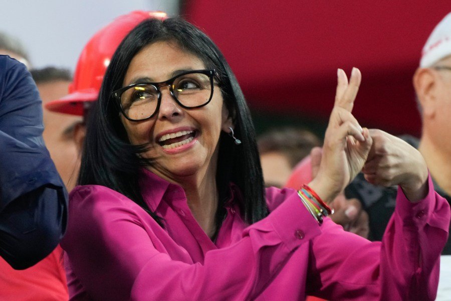 Venezuela's Delcy Rodríguez: Maduro still 'legitimate president'
