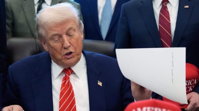 Trump signs bill to end partial government shutdown