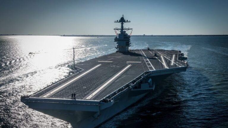 Another US aircraft carrier heads to the Middle East