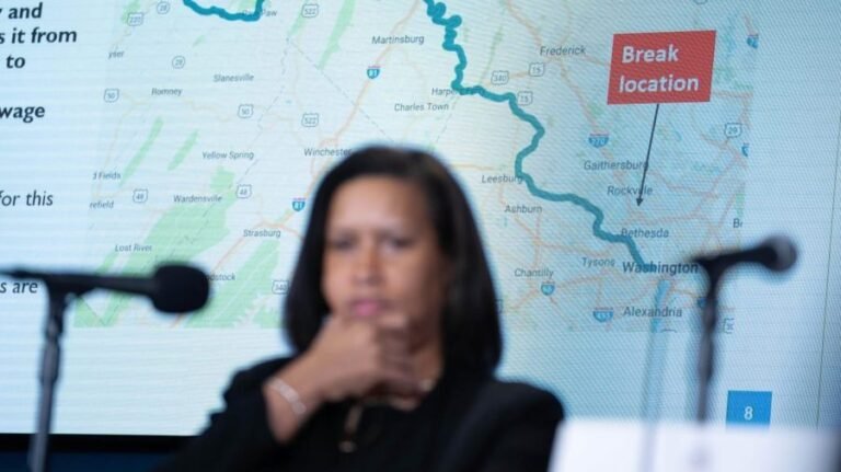 Trump approves DC emergency declaration over Potomac sewage spill