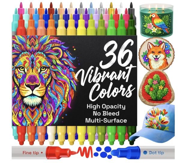 Artistro Acrylic Paint Markers (36 count) only $9.48 shipped!