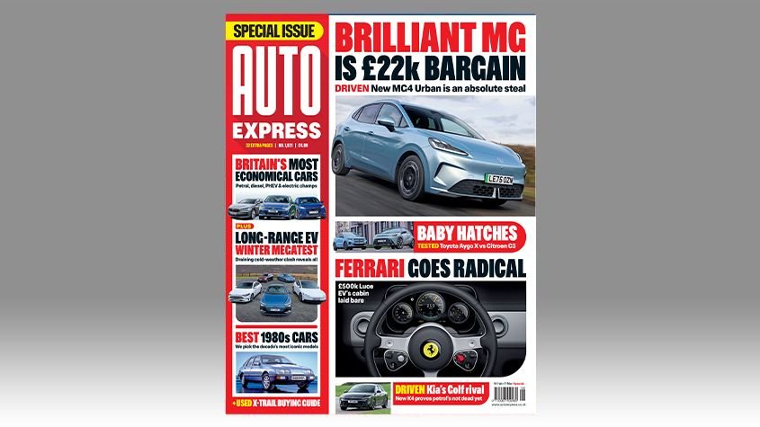 Bargain MG4 Urban driven in this week’s Auto Express